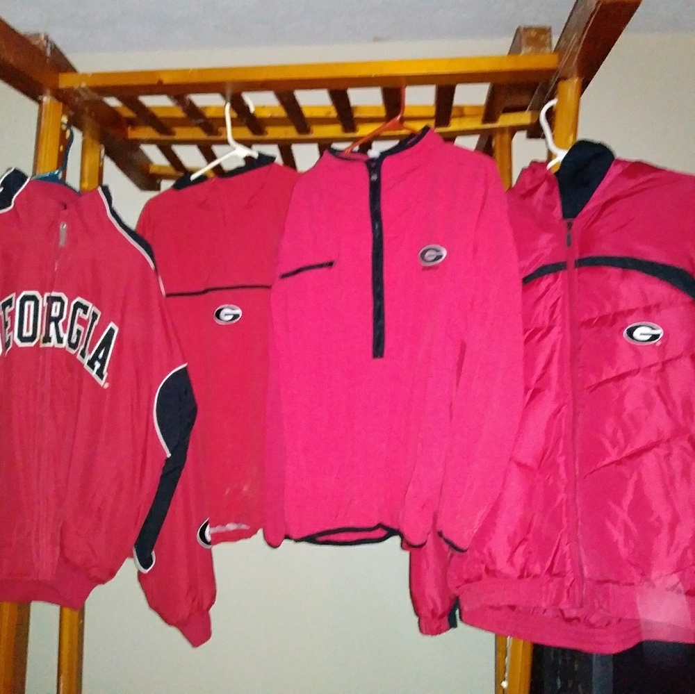4 UGA jackets